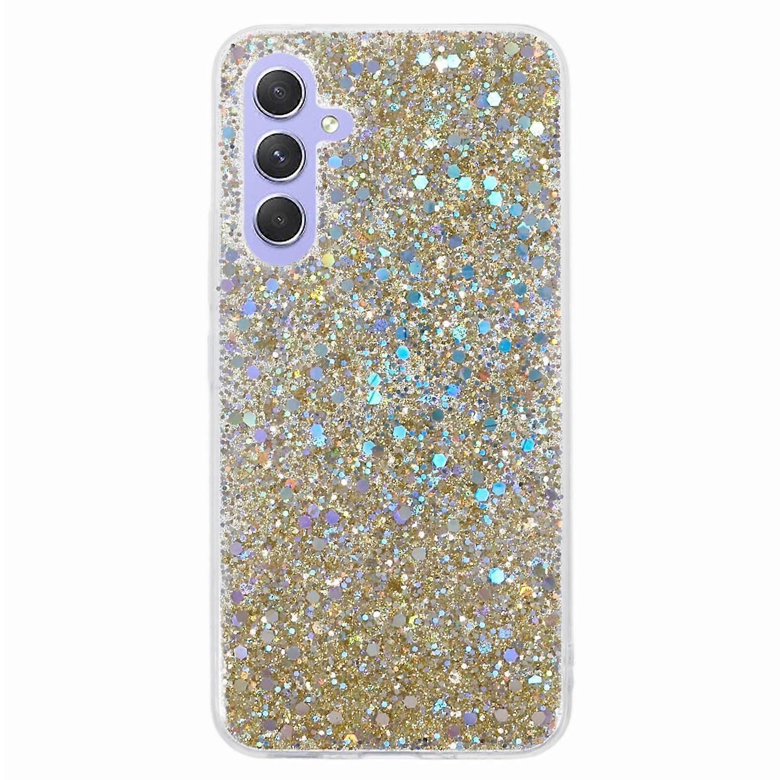 For Samsung Galaxy A35 5G Case Glittery Scratch-proof TPU Phone Shell