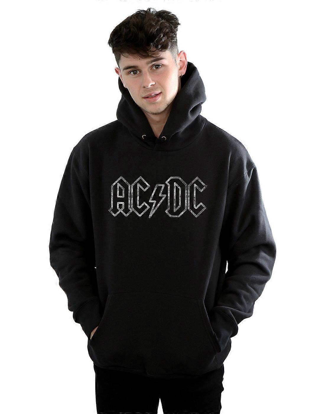 AC/DC Men's Jagged Logo Hoodie
