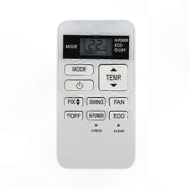 Universal Remote Control for Air Conditioners, Compatible with Multiple Models, English Version