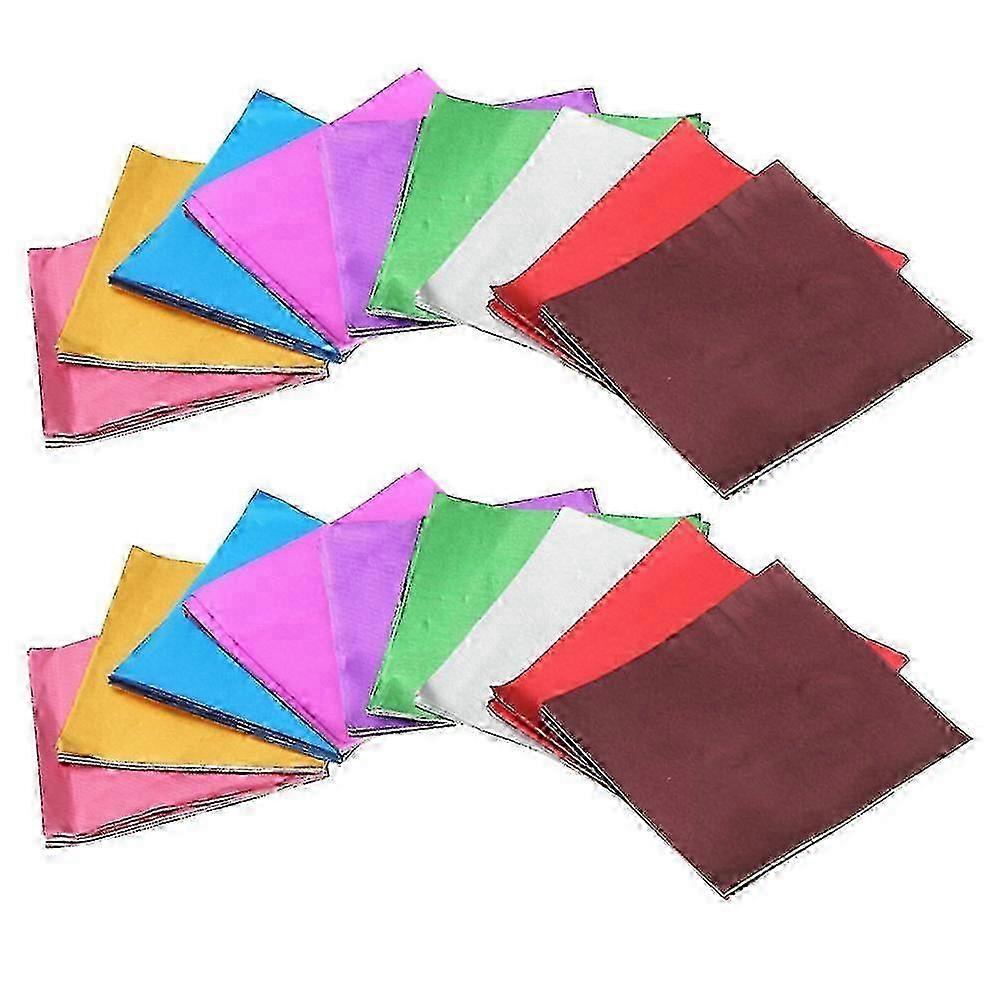 500 Pcs Candy Wrappers Candy Packing Paper Party Supplies Chocolate Wrapper Sugar Wrapper