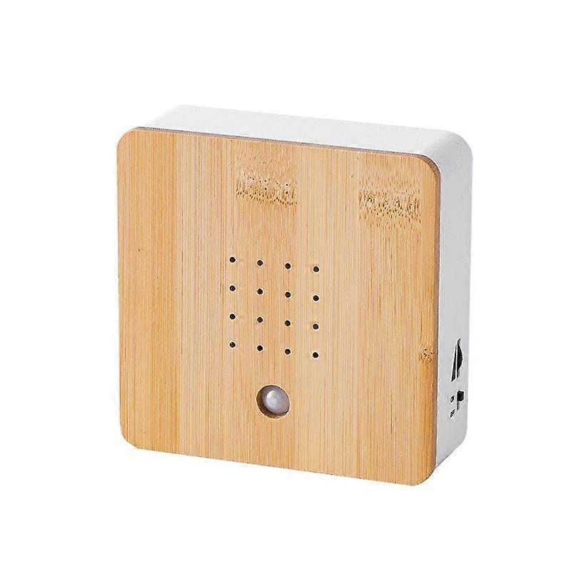 Portable Chirping Sound Box Clear Mini Smart Animal Noise Machine Simulation Automatic Motion Sensor Fireplace