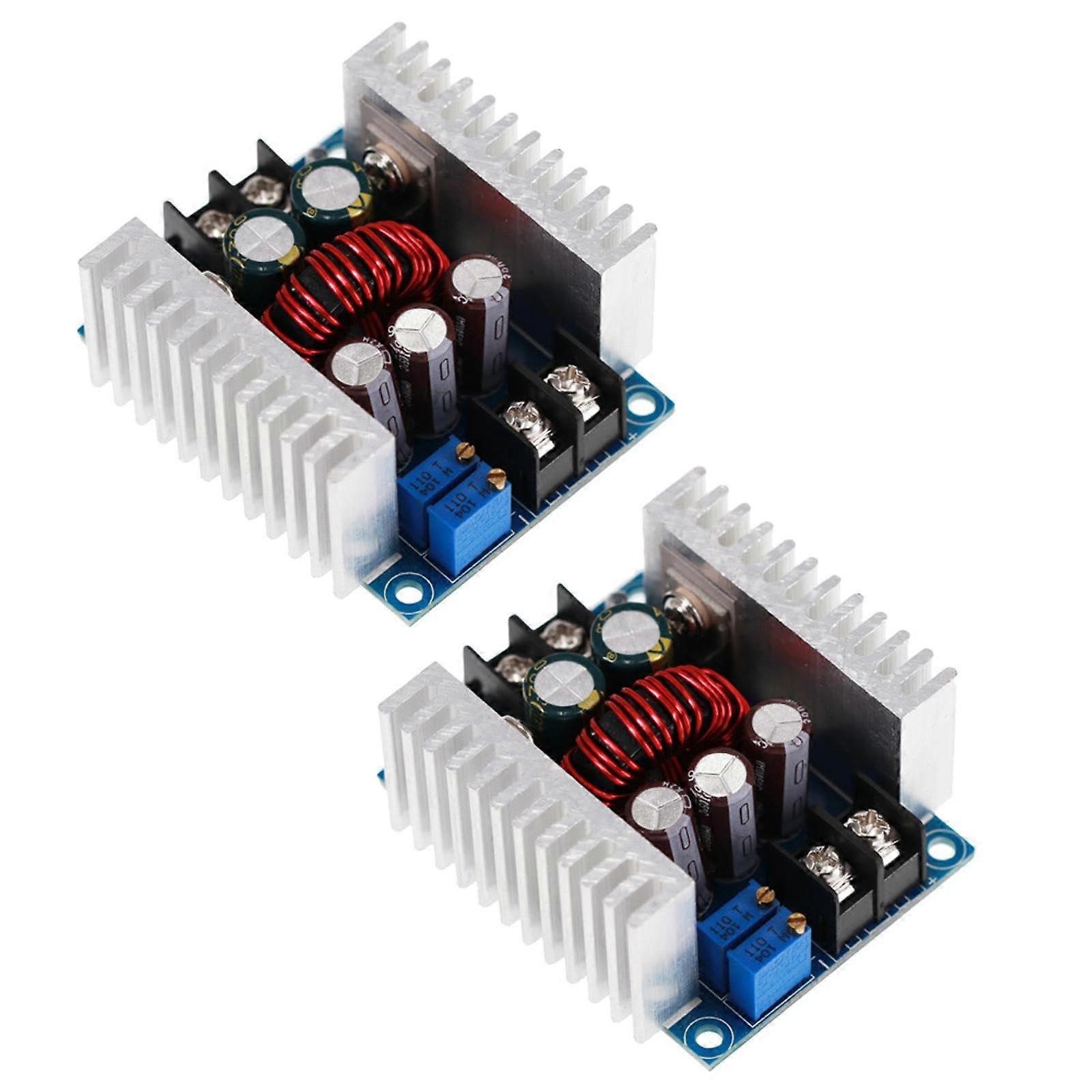 2Pcs 20A  Power DCDC Buck Converter Module Constant Voltage Current LED Driver for Industrial Use