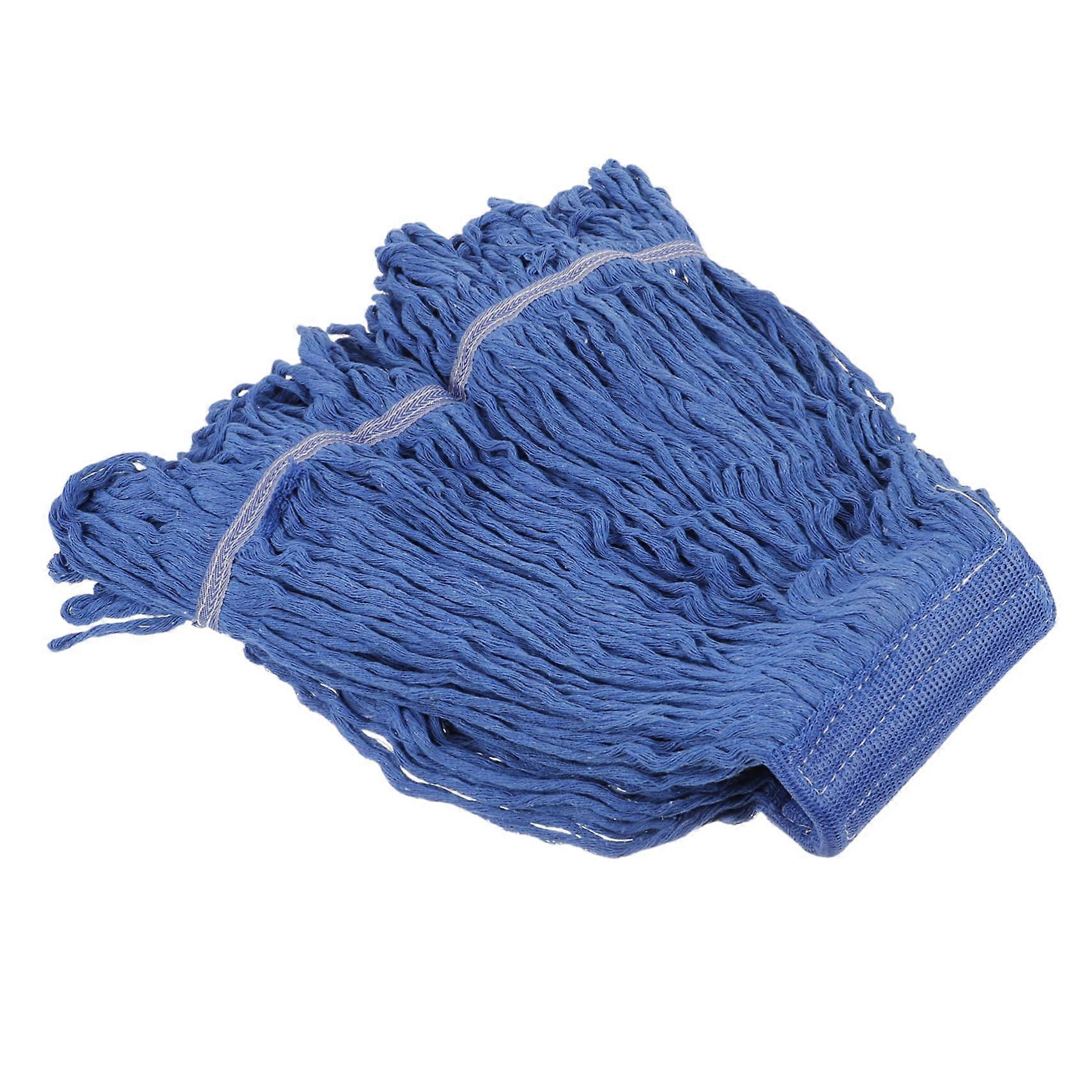 Mop Replacement Head  Absorbent Reusable Cotton Polyester Commercial Mop Head Washable