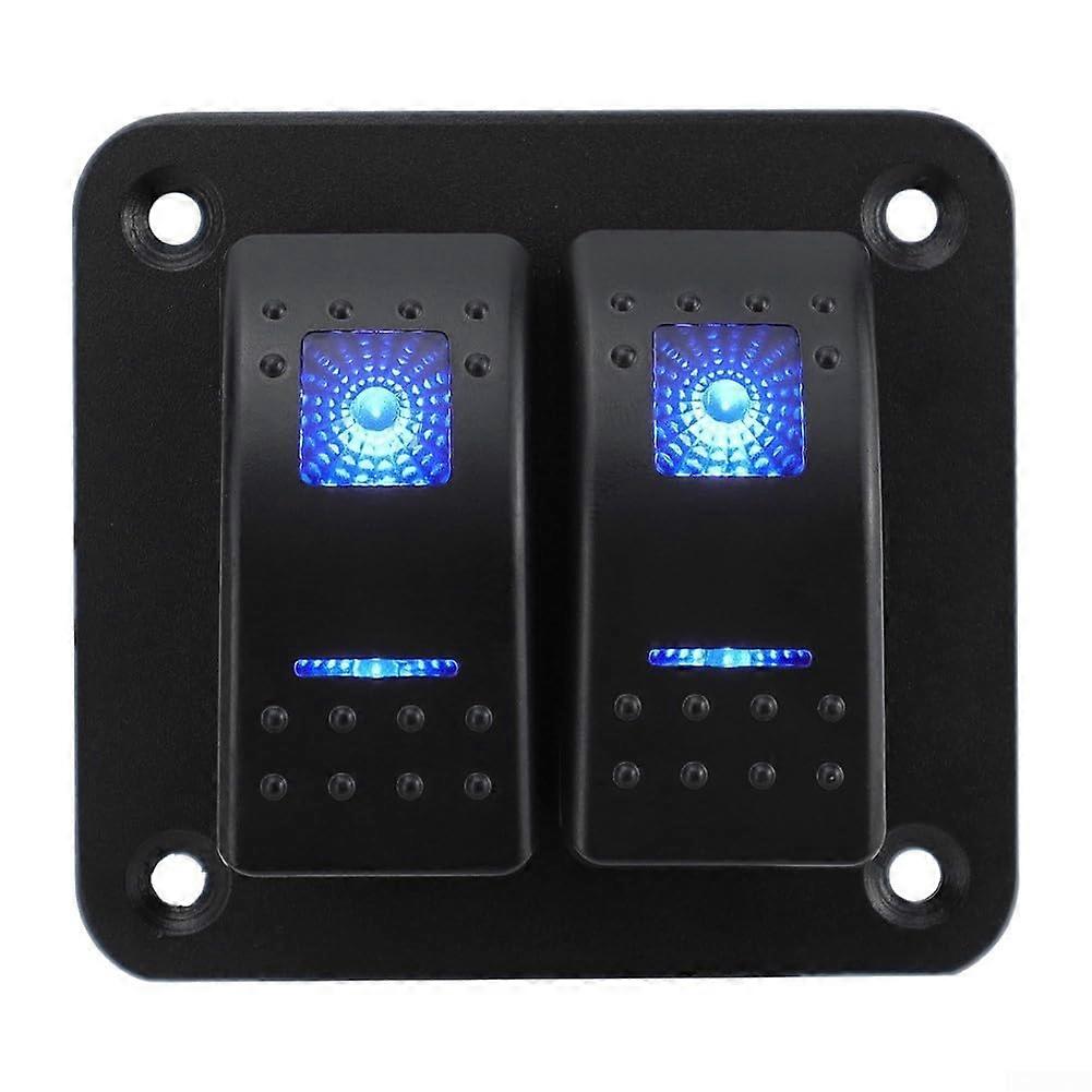 Rocker Switch Panel 12V 24V Waterproof IP65 Marine Boat Car Electrical Control