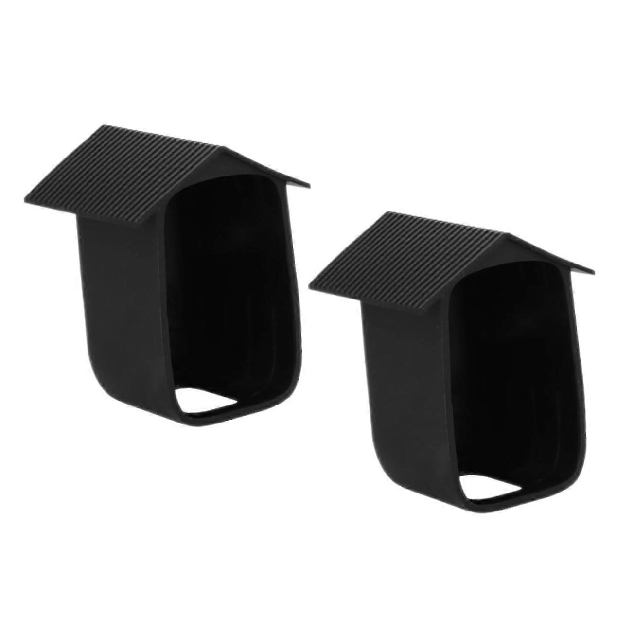 Security Camera Cover 2 Pack Weatherproof Silicone Rain Shield Sun and Scratch Resistant for EufyCam