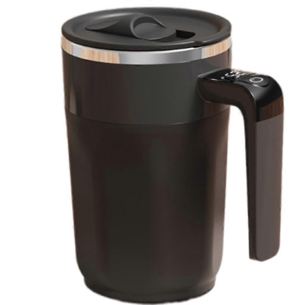 Automatic Stirring Mug Rechargeable with LED Temperature Display for Coffee, Milk, and Protein Shakes