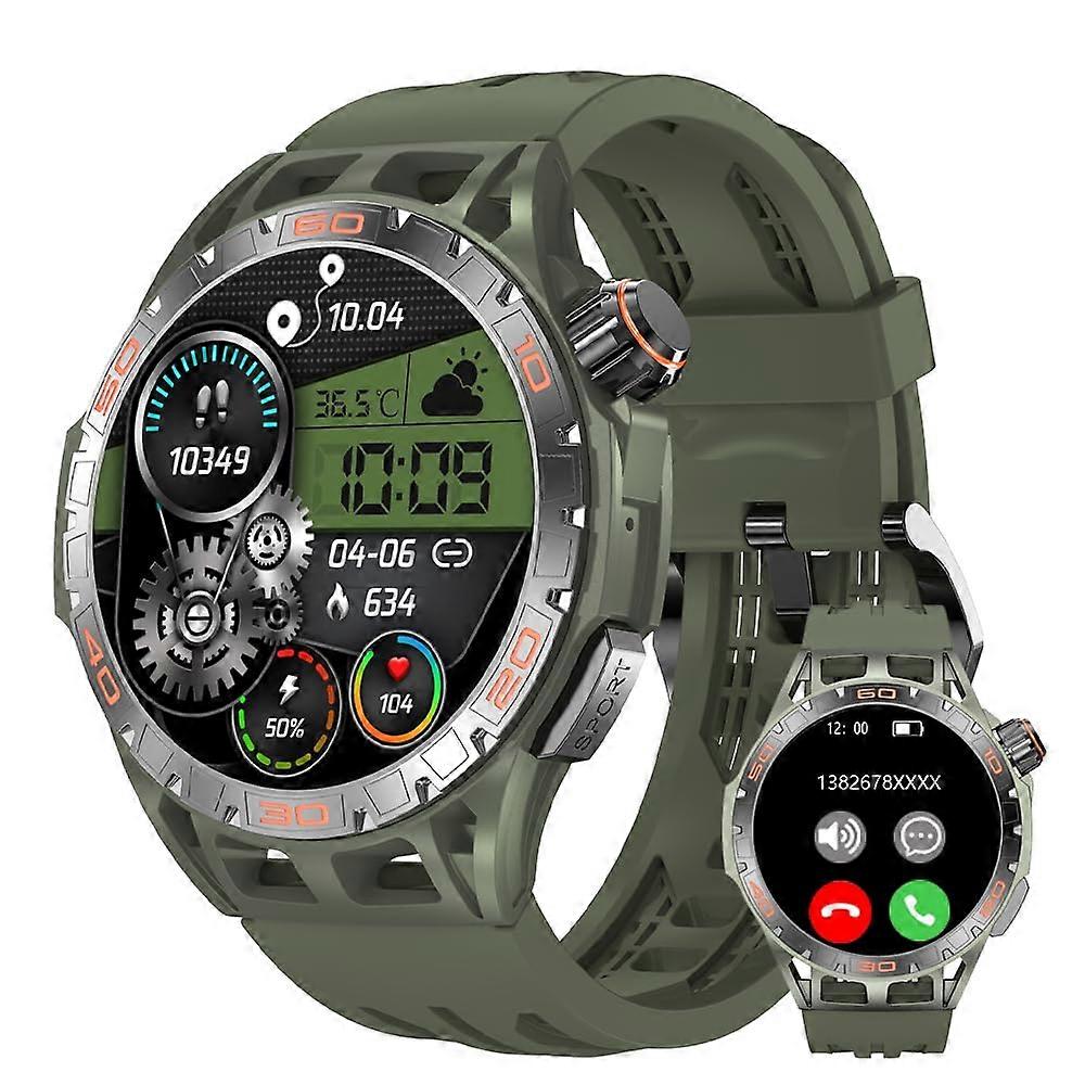 Smart Watch with Call Function 1.96 Inch HD Display Waterproof Fitness Tracker for Android