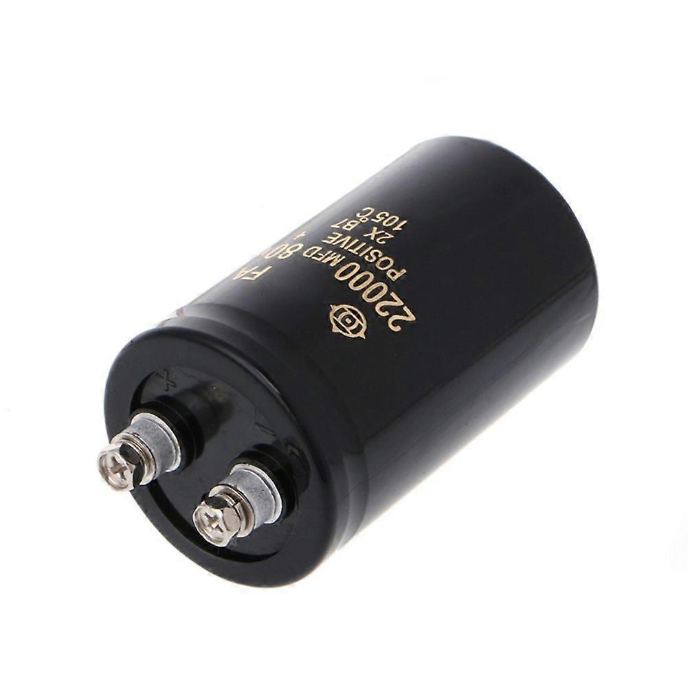 2200UF/80V High Capacity Bolt Type Electrolytic Capacitor 50x80mm