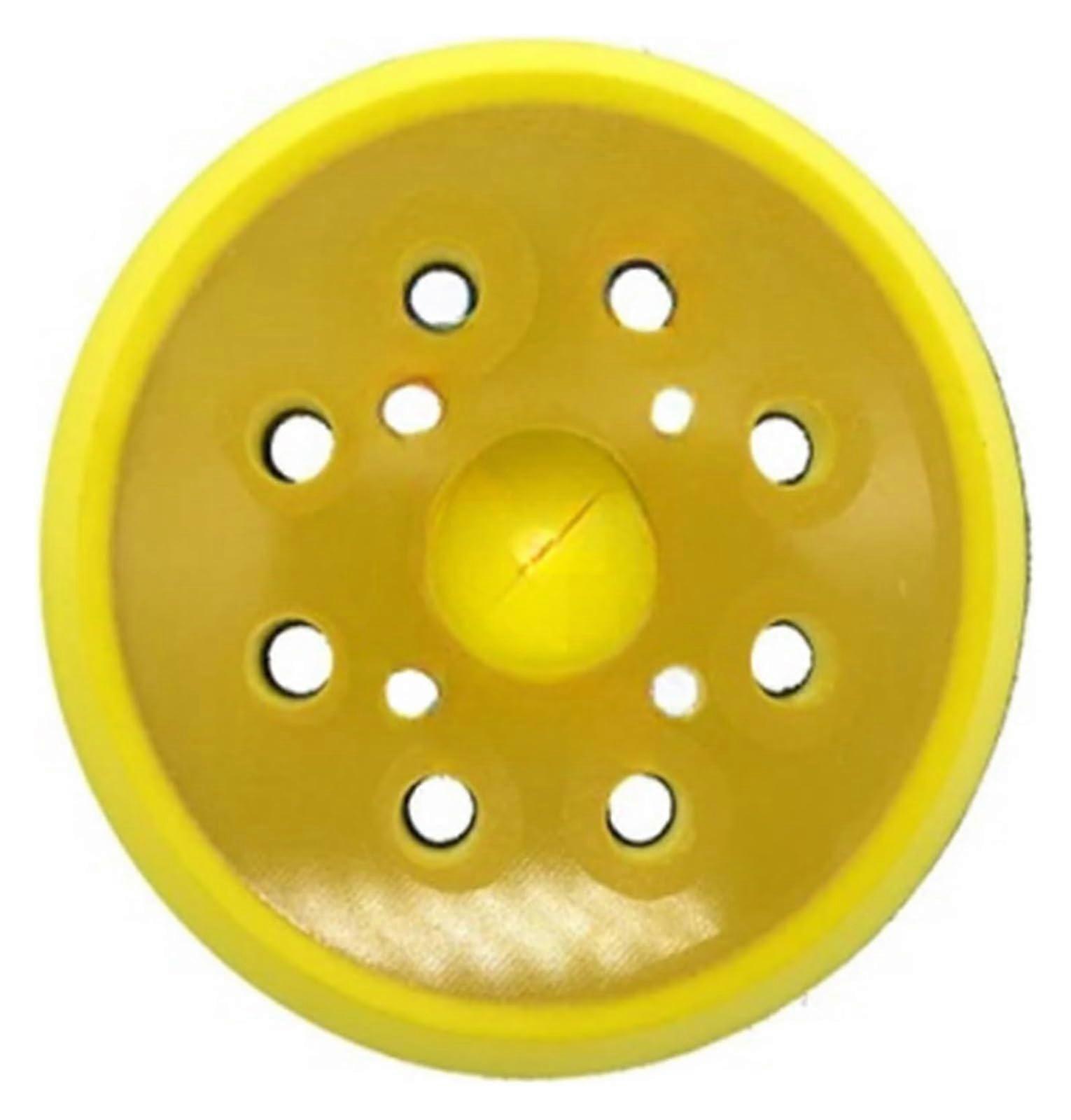 5 Inch Hook and Loop Sanding Pad 125mm Polishing Backing Pad with Secure Fit and Fast Replacement