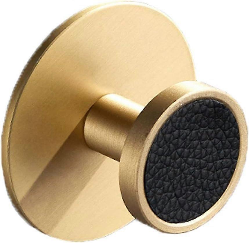 Full Copper Wall Mounted Coat Rack with SpaceSaving MultiPurpose Hooks for Coats Towels Hats