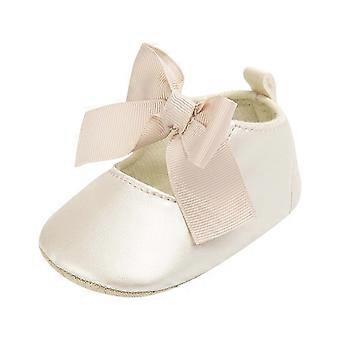 Mary Jane Ballerinas für Babys und Kleinkinder, rutschfeste Sohle aus Kunstleder, Schleife, Prinzessinnen-Schuhe