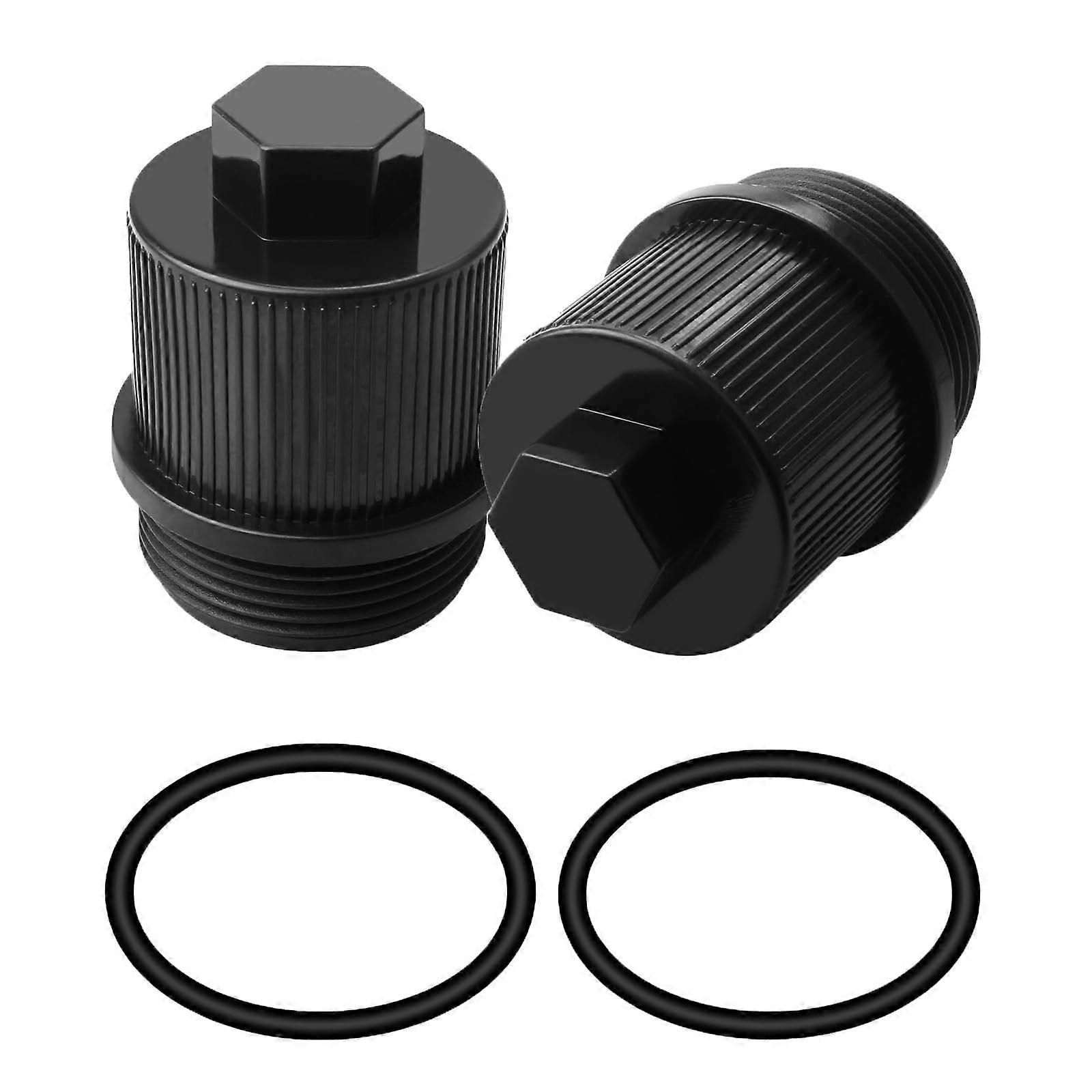 190030 Drain Plug Cap with ORing Replacement for Pentair Pool Filter, Leakproof Seal, Easy Install