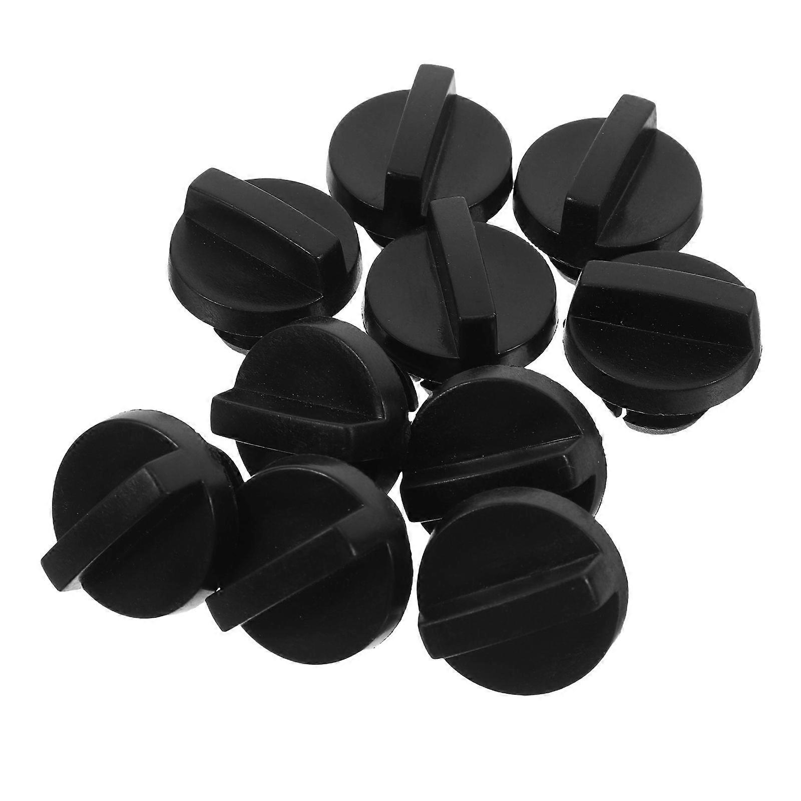 10pcs Chainsaw Filter Screw Set With High Precision Lock Nut Protective Cover Shell And Quick-Install Knobs For Gas Chainsaw