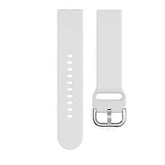 Watch Band 18mm Silicone Replacement Sport Strap for Garmin Vivoactive4S Venu2S Vivomove3S