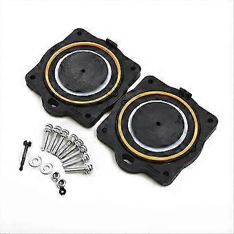 Air Pump Diaphragm Rebuild Repair Kit compatible with FOR-60 Linear Air Pumps Black Plastic Spare Parts MPN 80PC000042P