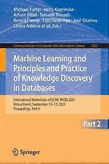 Machine Learning And Principles And Practice Of Knowledge Discovery In Databases - Springer Nature B.V