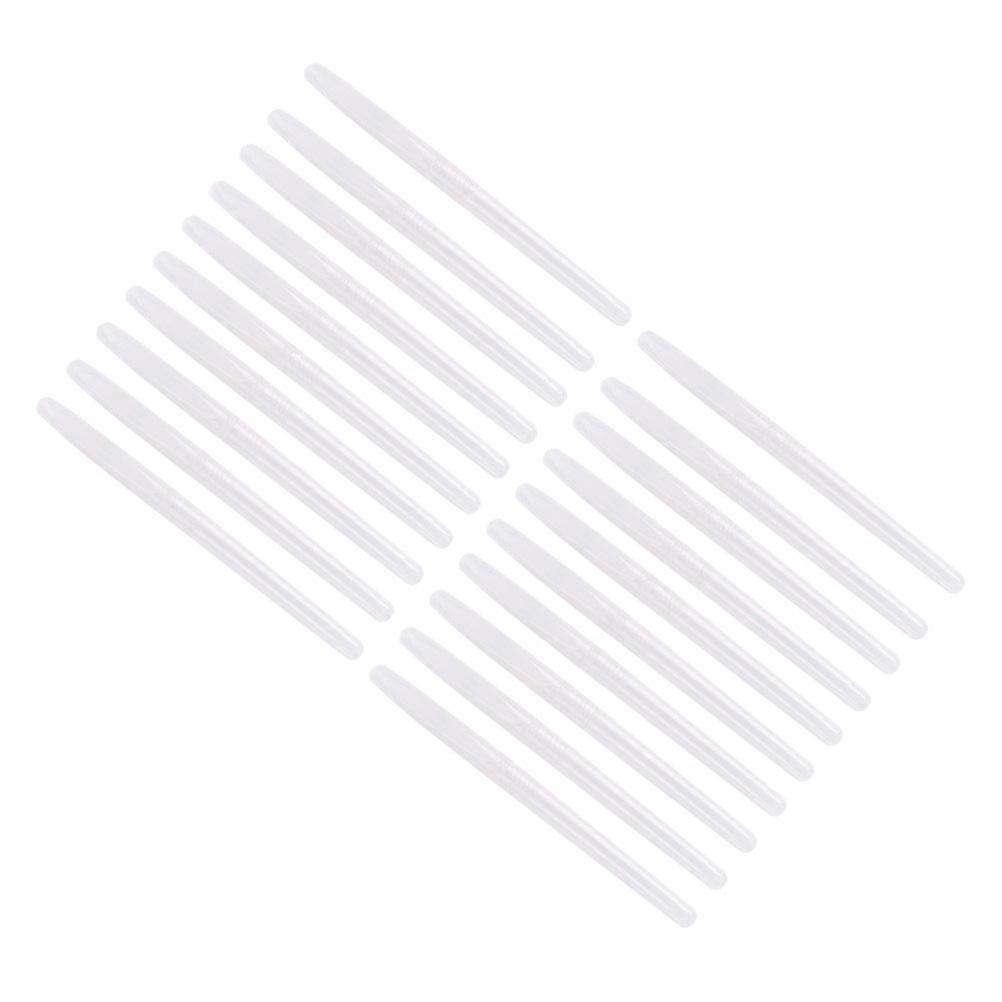 Plastic Pen Holder Transparent for School 50Pcs Empty Pen Shells
