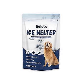 Portable Pet Snow Remover 100g Travel Size Effective Melter DeIcing Effective Ice and Snow Dissolver for Pet