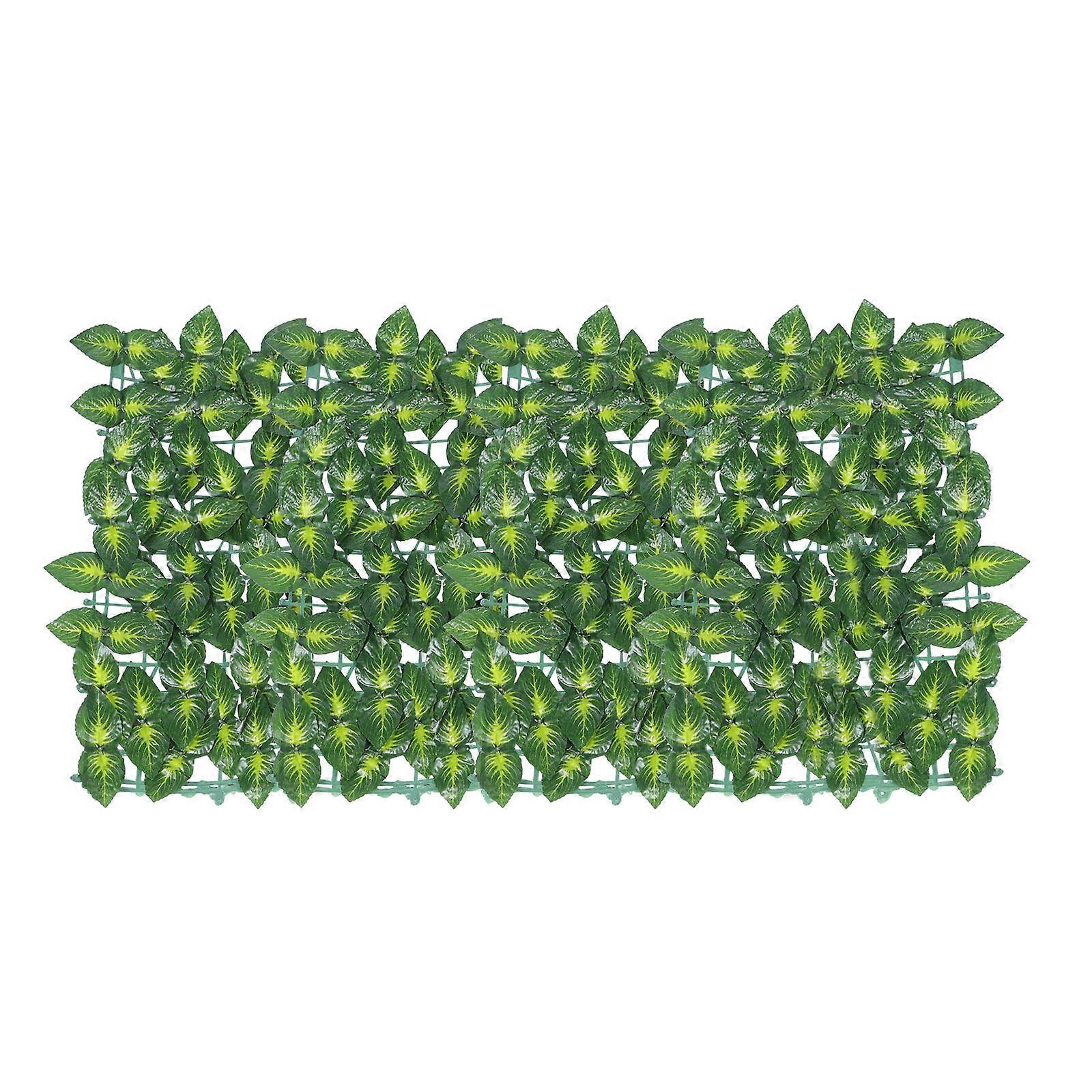 Umelý leaf plot obrazovka Falošné listy Plot zdobia plot umelý list plot