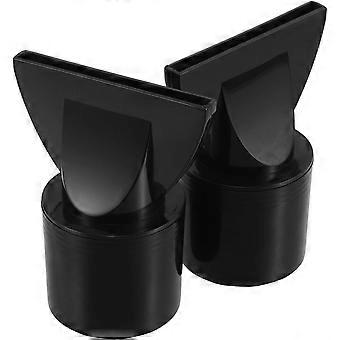 2Pcs Hair Dryer Concentrator Nozzle Attachment, Narrow Flat Hairdryer Nozzle for Salon and Home Use, Professional Styling Tool for Precise Hair Shapin