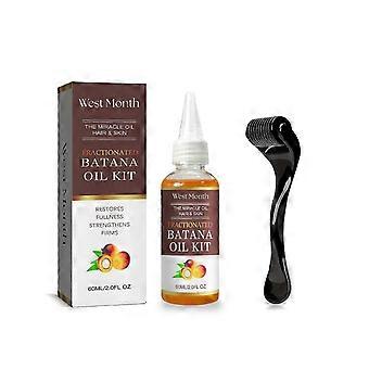 West&Month Batana Oil for Dry Frizzy Hair - Moisturizing Smoothing Hair Care
