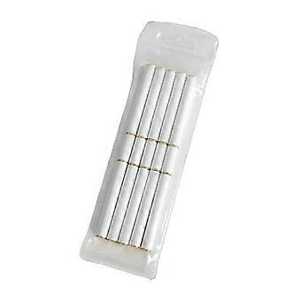 Nail Art Design Brushes Set 5pcs Double Tip Nail Pen Tools for Acrylic and UV Gel Manicure Decoration