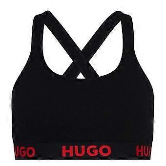 Hugo Womens/Ladies Cross Back Padded Sports Bra