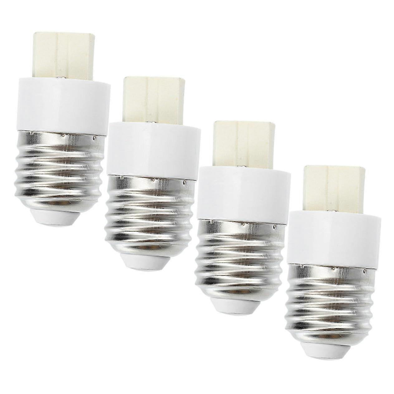 4-Piece Lamp Holder Socket Adapter Converter LED Adapter for Ceiling Lamp Conversion Socket for Pendant Lamp
