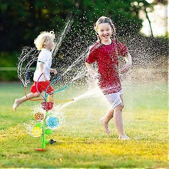 Irrigatori all'aperto per bambini e bambini - Giocattolo irrigatore da cortile con tubo oscillante - Summer Splashing Fun