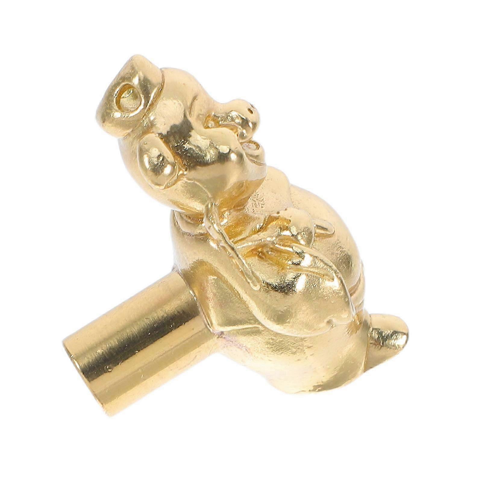 Chinese Style Handle Brass Pig Knobs for 5Pcs Kitchen Cabinet Pulls
