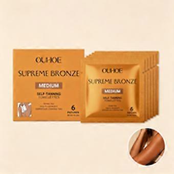 Get a Gorgeous Color in Minutes, Medium Shade Wipe, Refreshing and Non-Greasy - 6 Wipes