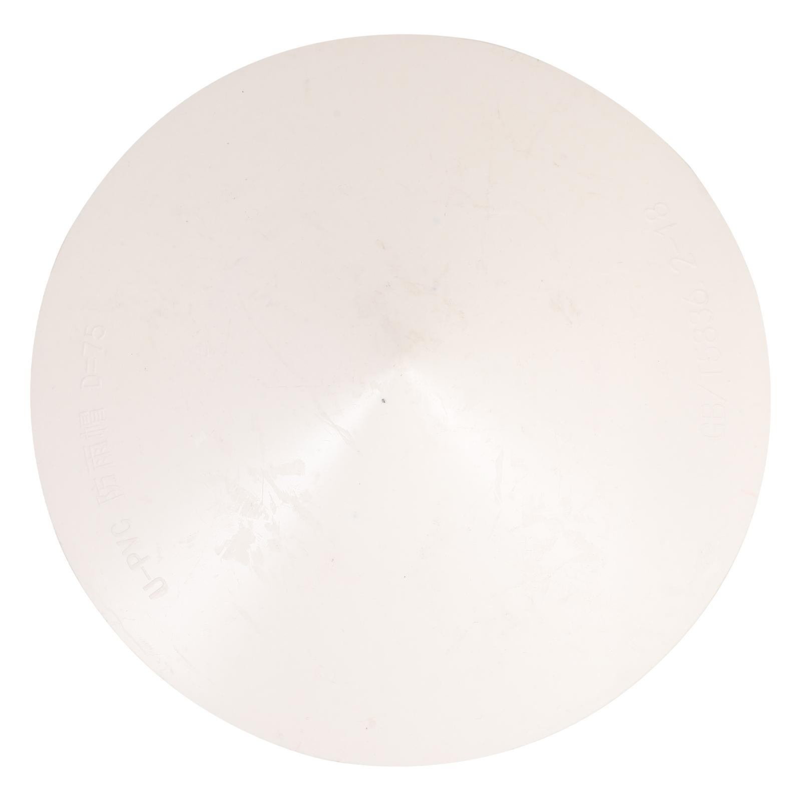 1pc Plastic Rainproof Smokestack Durable Smoke Funnel Protector (White)