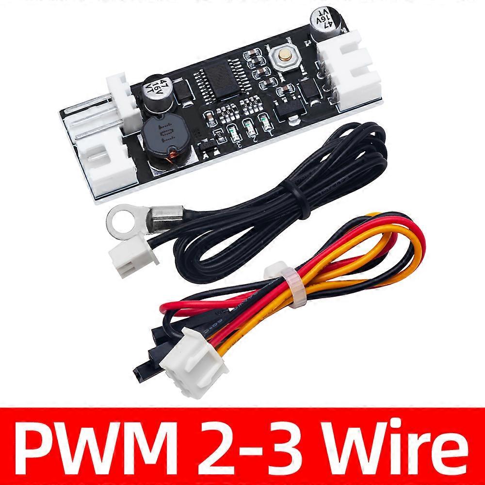12V PWM Fan Controller with Smart Temperature Control for PC Chassis Cooling Ref: 9979