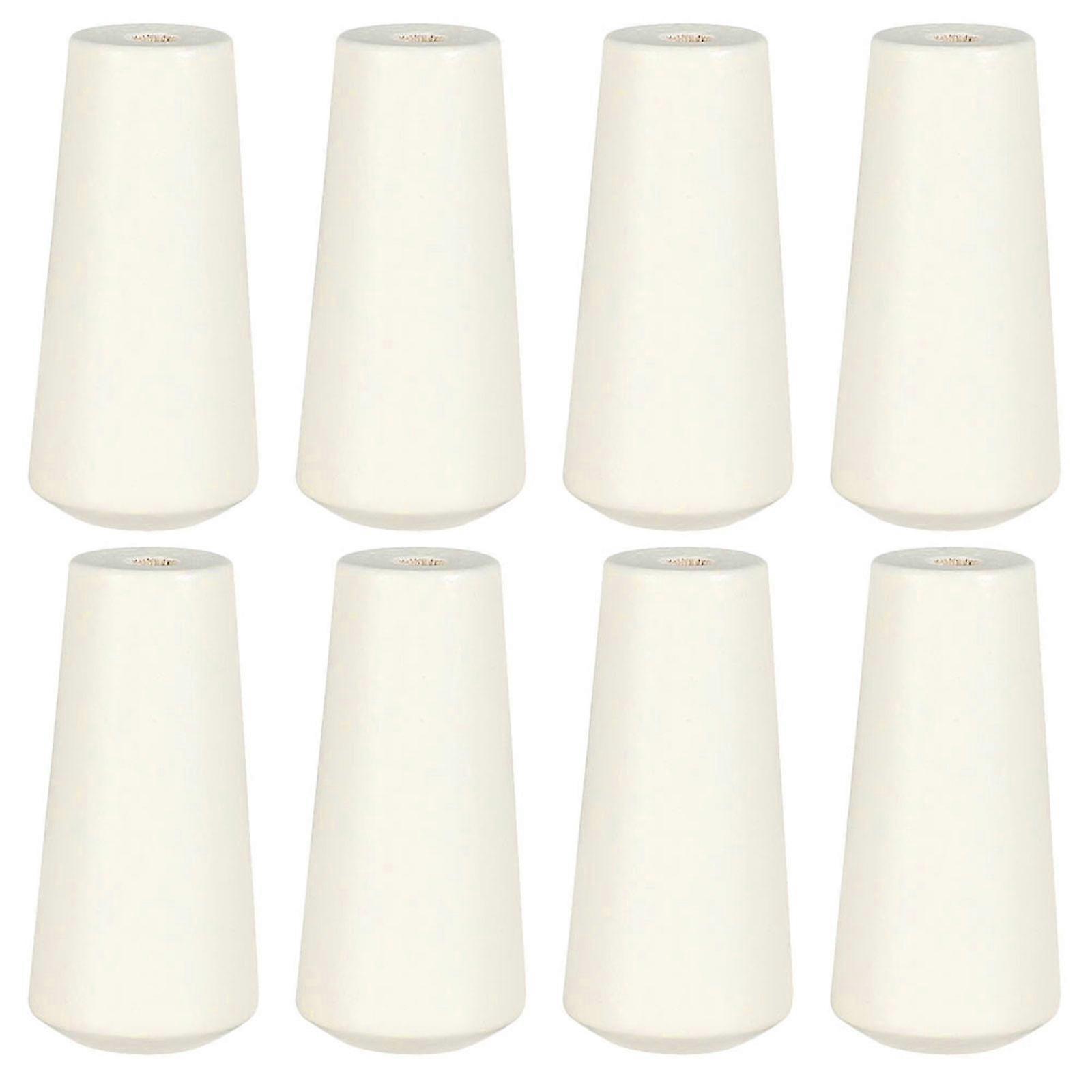 Wooden Blind Cord Knobs for Pulling 8Pcs White Window Blind Cord Ends YTQ
