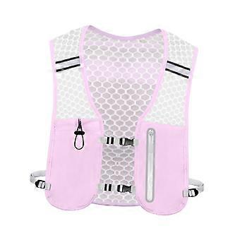 Waterproof Lightweight Hydration Vest Running Backpack with Multiple Pockets for Men and Women, Violet