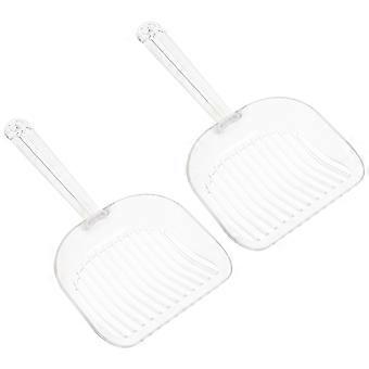 Cleaning Litter Scoop Multi-Function Cat Scooper for Pet Use 2Pcs