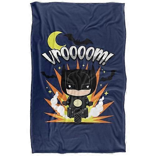 Batman 2022 Vroom Batcycle Blanket
