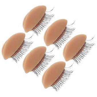 Eyelash Practice Kit Silicone Replacement Eyelids for Lash Extension 3Pairs