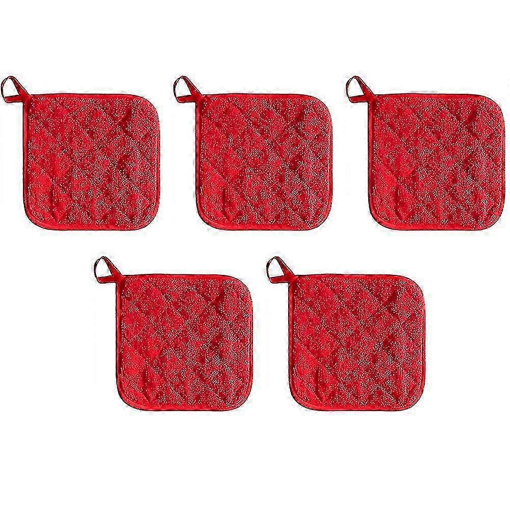 Machine Washable Heat-Resistant Cotton Pot Holders