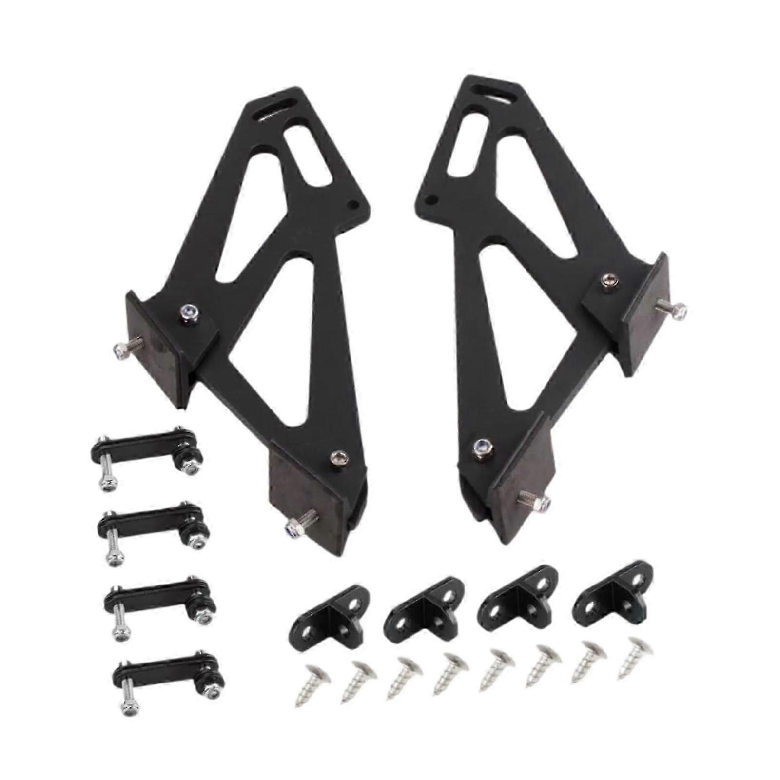 2 Pieces Generic Spoiler Legs Mount Brackets Portable Professional Replace