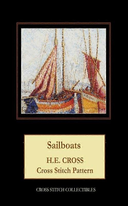 Sailboats H.e. Cross Cross Stitch Pattern