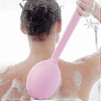 R8 Back Brush Long Handled Bath Brush, Body Brush For Shower And Bath, Wet And Dry Shower Brush, Back Scrubber For Acne Improvement, Exfoliating, Dead