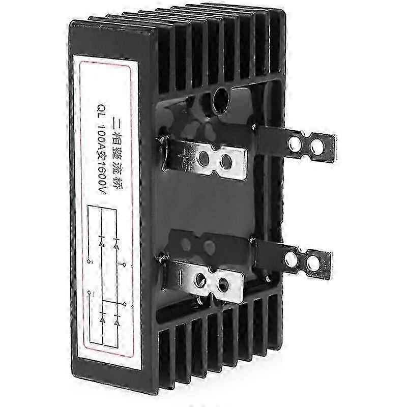 100A 1600V Black Epoxy Bridge Rectifier