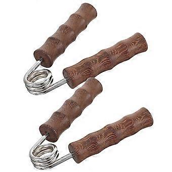 Finger Trainer Hand Grip Strengthener for Hand Exercise 4Pairs Wooden Handle