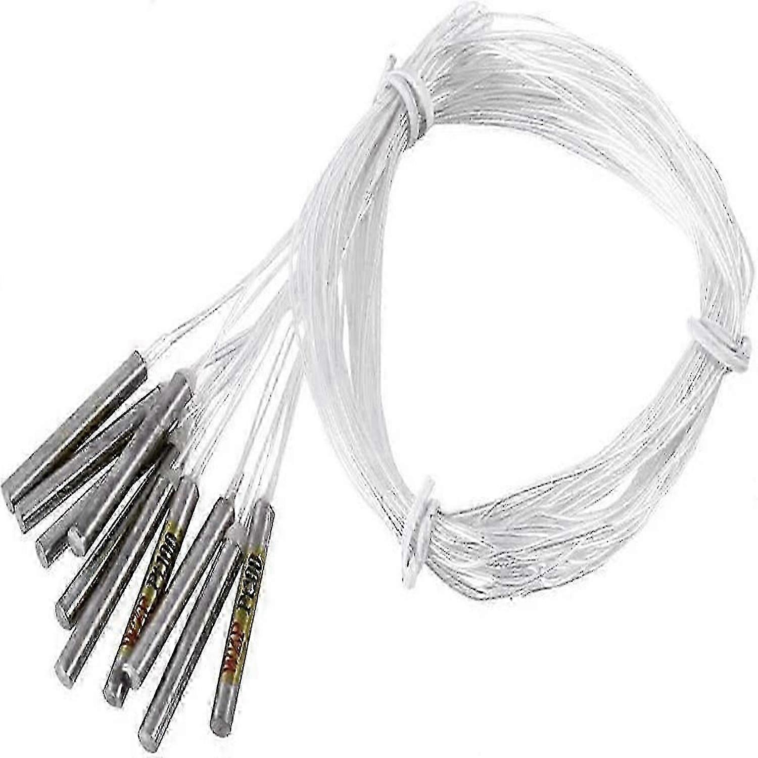 Waterproof Temperature Probe Thermometer PT100 Sensor Probe 10pcs