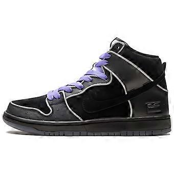 Nike SB Dunk High Black Purple Box 833456-002