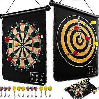 Roll-Up Magnetic Dart Board Set