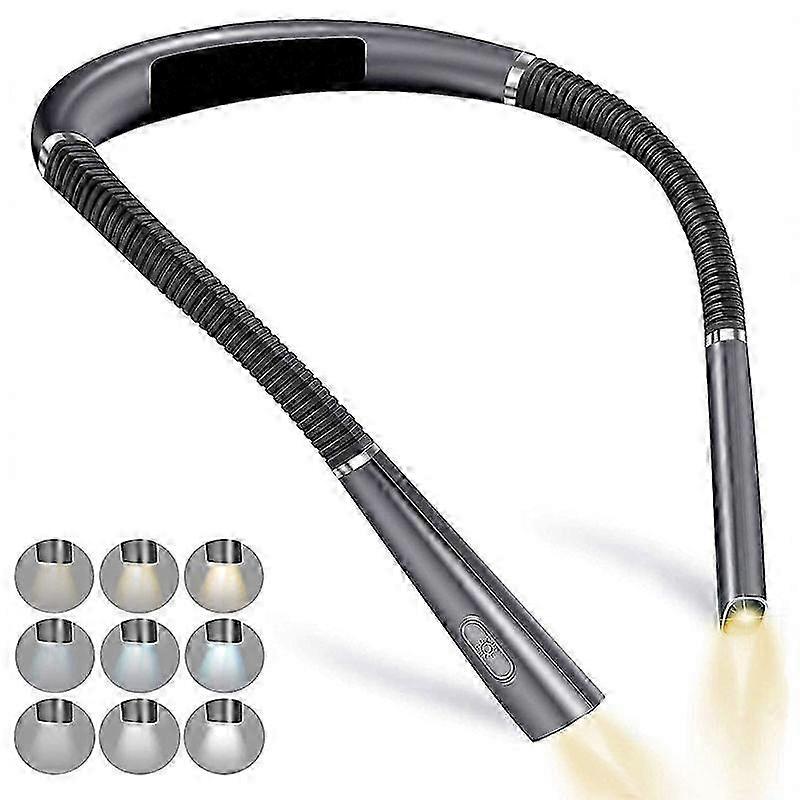 9-Brightness Hanging Neck Reading Light