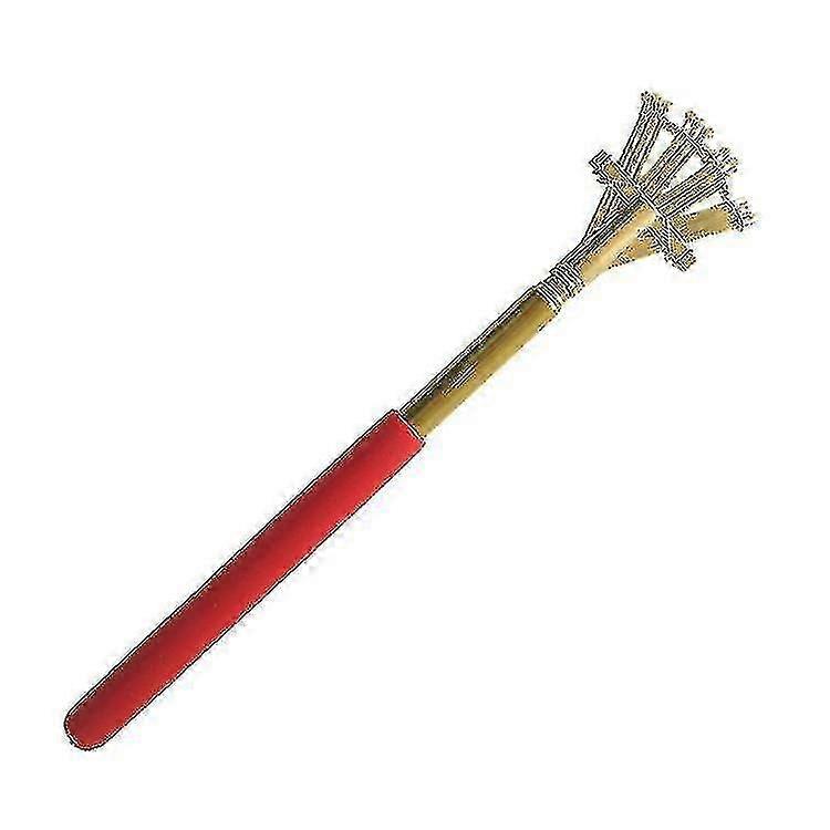 Retractable Tickle Multi-function Scratch Back Rake Convenient Type (1 Piece, Gold