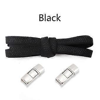 Insteekbare veters zonder strikjes, elastische sportveters, 8 mm dik, platte veters zonder strikjes, geschikt voor kinderen en volwassenen, hardloopschoenen, NIEUW